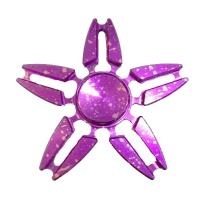 Ecubee Hand Spinner Aluminium Alloy Star Fidget Spinner Finger Focus Reduce Stress Gadget