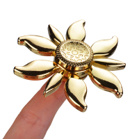 Ecubee Hand Spinner Aluminum Alloy 9 Pins Spinner Fidget Finger Focus Reduce Stress Gadget