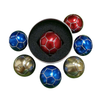 Ecubee Hand Spinner Aluminum Alloy Football Spinner Fidget Finger Focus Reduce Stress Gadget
