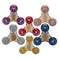 Ecubee Hand Spinner Aviation Aluminum Spinner Fidget Finger Focus Reduce Stress Gadget