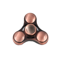 Ecubee Hand Spinner Zinc Alloy Tri Spinner Fidget Finger Focus Reduce Stress Gadget