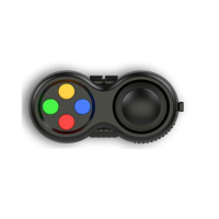 Ecubee Multi Color Abs Plastic Hand Spinner Fidget Gadget Cube Finger Focus Reduce Stress Gadget