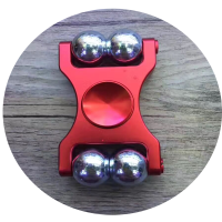 Ecubee Roller Massage Hand Spinner Zinc Alloy Edc Fidget Spinner Fingertip Gyro Gadget