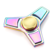 Ecubee Zinc Alloy Edc Fidget Hand Spinner Gadget Tri Spinner Finger Focus Reduce Stress Gadget