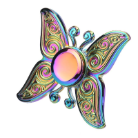Ecubee Zinc Alloy Hand Spinner Butterfly Shape Finger Spinner Fidget Spinner Reduce Stress