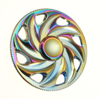 Ecubee Zinc Alloy R188 Steel Bearing Fidget Hand Spinner Gadget Colorful Finger Spinner