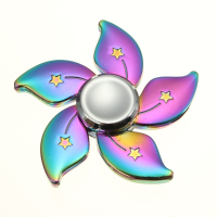 Ecubee Zinc Alloy R188 Steel Bearing Hand Spinner Bauhinia Flower Fidget Spinner Gadget
