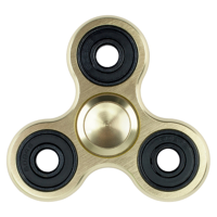 Edc Aluminum Fidget Hand Spinner Gadget Tri Spinner Finger Focus Reduce Stress Gadget
