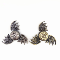 Edc Tri Spinner Fidget Dragon Hand Spinner Rotating Toys Alloy Fingertips Gyro Reduce Stress