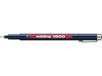 Edding Fineliner edding 1800 Zwart 0.25 Mm 4 180001001 1 stuks