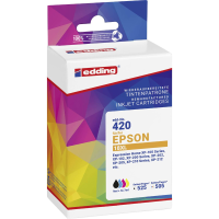 Edding Inktcartridge vervangt Epson T1816, T1811, T1812, T1813, T1814, 18XL Compatibel Combipack Zwart, Cyaan, Magenta, Geel EDD 420 18 420 01