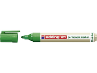 Edding Permanent marker edding 21 permanent marker EcoLine Groen Watervast: Ja 4 21004
