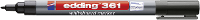 Edding 361 4 361001 Whiteboardmarker Zwart 1 stuk(s)
