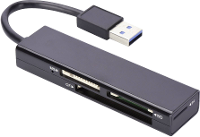 Ednet Externe geheugenkaartlezer USB 3.0 Zwart