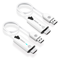 EDUP Draadloze HDMI compatibele zender en ontvanger 1080P @ 60Hz extender Langeafstands video audio projectie Plug and P