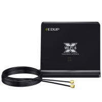 EDUP EP 7106 Netwerkkaart Dual Band WIFI6 Antenne 1.5M Extension Base SMA Interface PCIE CARD AX200 Externe Antenne Base