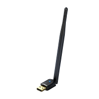 EDUP EP AX300GS USB WiFi6 adapter 300M rijvrije draadloze netwerkkaart met 5dBi hoogrendementsantenne LAN adapter voor P