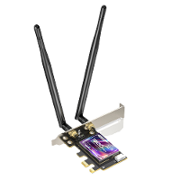EDUP WiFi6 Draadloze Wifi Adapter Netwerkkaart 2.4G/5G Dual Band AX1800 bluetooth compatibele 5.2 WiFi 6 Adapter voor pc