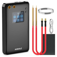 Een draagbare AWithZ spotlasmachine met hoge capaciteit van 7500mAh batterij, een groot LCD scherm van 2 inch, 90 versne