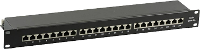 EFB Elektronik 37666SW.1M Netwerk patchpanel 24 poorten CAT 6A 1 HE