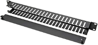 EFB Elektronik 699999.1 19 Inch Patchkast kabelvoering 1 HE Grijs