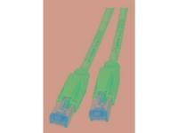 EFB Elektronik K8054.20 RJ45 Netwerk Aansluitkabel CAT 6A S/FTP 20 m Blauw Vergulde steekcontacten