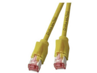 EFB Elektronik K8055.3 RJ45 Netwerk Aansluitkabel CAT 6A S/FTP 3.00 M Geel Vergulde steekcontacten