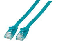 EFB Elektronik K8107GN.1 RJ45 Netwerk Aansluitkabel CAT 6A U/UTP 1 m Groen Zeer flexibel, Vlambestendig, Halogeenvrij, Snagless, Vergulde steekcontacten