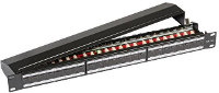 EFB Elektronik Netwerk patchpanel 24 poorten CAT 6A 1 HE
