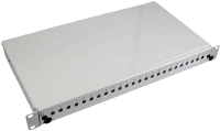 Glasvezel splitterbox EFB Elektronik 53601.10 24 Poorten SC Niet ingericht 1 HE