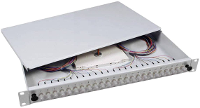 Glasvezel splitterbox EFB Elektronik B70006.24OM3 24 poorten ST Ingericht 1 HE