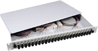 Glasvezel splitterbox EFB Elektronik B70203.48OM3 48 poorten SC Ingericht 1 HE
