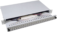 Glasvezel splitterbox EFB Elektronik B71006.12OM3 12 poorten ST Ingericht 1 HE