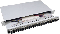 Glasvezel splitterbox EFB Elektronik B71203.12OM3 12 poorten SC Ingericht 1 HE