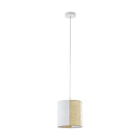 EGLO hanglamp Arnhem   wit/bruin   Leen Bakker