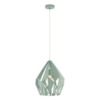EGLO hanglamp Carlton   felgroen   Leen Bakker