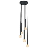 EGLO hanglamp Cortenova   zwart   Leen Bakker