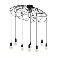 EGLO hanglamp Hogsmill   zwart   Leen Bakker