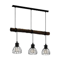 EGLO hanglamp Horningtops   zwart   Leen Bakker