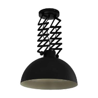 EGLO plafondlamp Dorington   zwart/crème   Leen Bakker