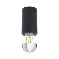 EGLO plafondlamp Saluzzo   zwart   Leen Bakker
