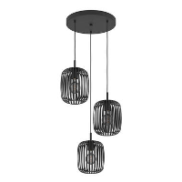 EGLO Romazzina hanglamp   E27   Zwart   Leen Bakker