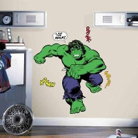 RoomMates muursticker Avengers De Hulk   46x13 cm   Leen Bakker
