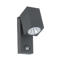 EGLO sensorwandlamp Sakeda LED   antraciet   Leen Bakker