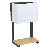 EGLO wandlamp Galdakao   bruin/wit   Leen Bakker