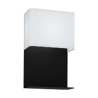 EGLO wandlamp Galdakao   zwart/wit   Leen Bakker