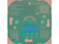 Ehmann 3900x0800 Dimmer (inbouw) Geschikt voor lampen: LED lamp, Spaarlamp, Halogeenlamp, Gloeilamp