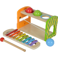 Eichhorn Xylofoon Xylophon Klopfbank