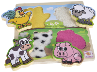 Eichhorn Comfortabele puzzel met stof, 5 delig 100003687