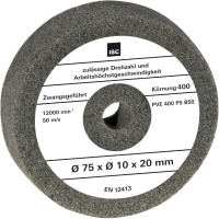 Polijstschijf K400 75x10x20 mm